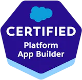 Certified Platform App Builder Certified Platform App Builder certification logo