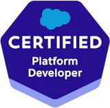 Certified Platform Developer Certified Platform Developer certification logo