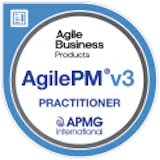 AgilePM Practitioner certification logo