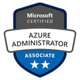 Azure Administrator Associate Azure Administrator Associate certification logo