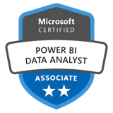 Power BI Data Analyst Associate certification logo