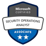 Security Operations Analyst Associate Security Operations Analyst Associate certification logo