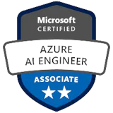 Azure AI Engineer Associate Azure AI Engineer Associate certification logo