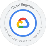 Associate Cloud Engineer certification logo