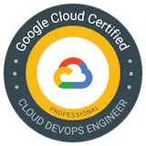 Professional Cloud DevOps Engineer certification logo