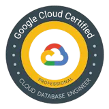 Professional Cloud Database Engineer Professional Cloud Database Engineer certification logo